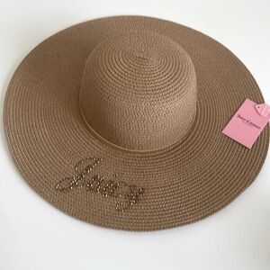 NWT Juicy Couture Straw Hat